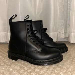 Dr. Martens Black Leather Men's Boots